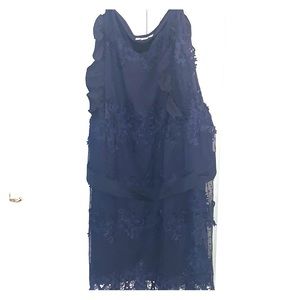 Beautiful navy lace dress